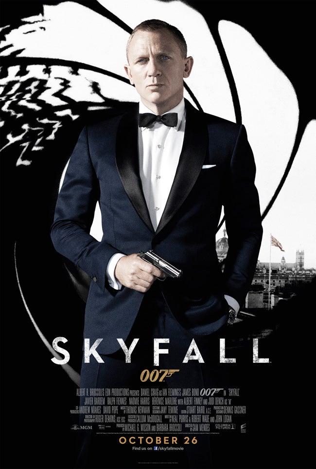 New UK SKYFALL Poster Revealed