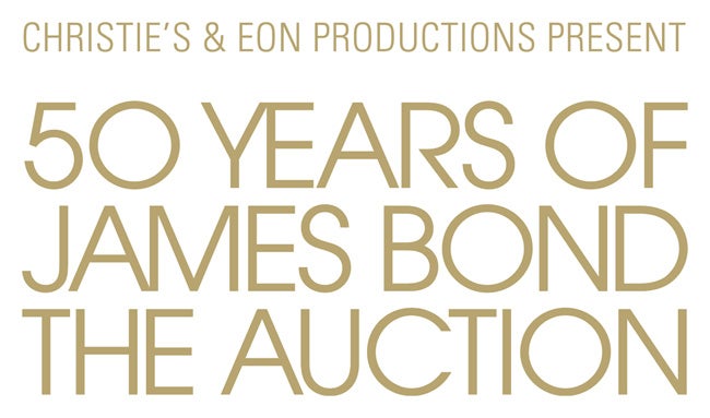 50 Years Of James Bond – The Auction