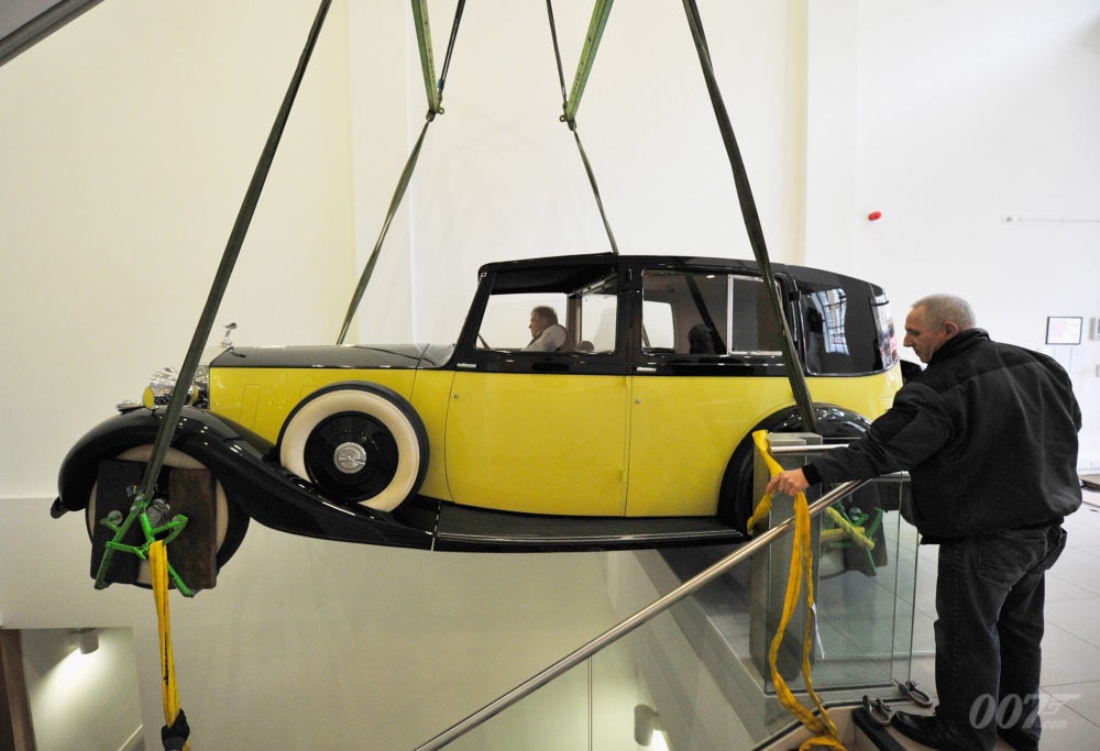 BOND IN MOTION ARRIVES IN LONDON