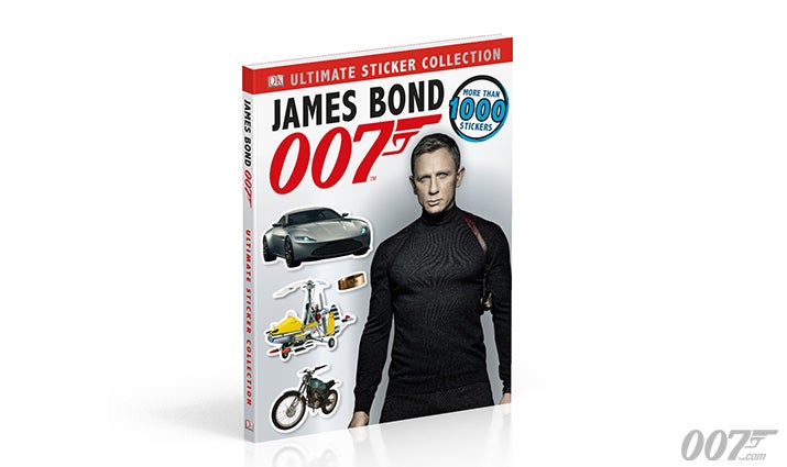  James Bond 007 Website  James Bond Ultimate Sticker Collection