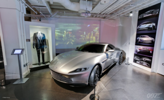SPECTRE VEHICLES AT BOND IN MOTION