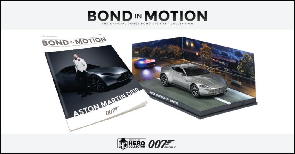 THE OFFICIAL JAMES BOND DIE-CAST COLLECTION