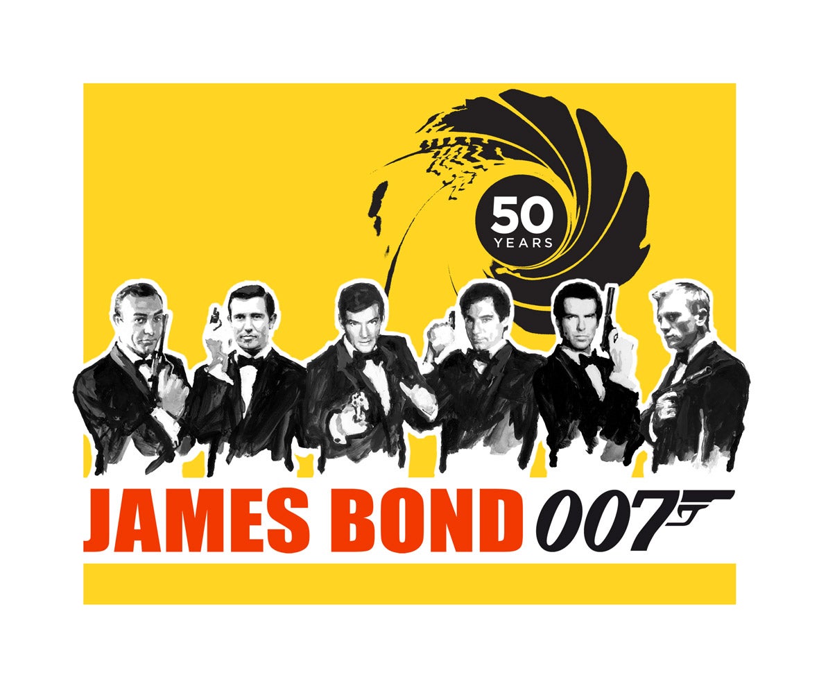 The Official James Bond 007 Website | 50th Anniversary Artwork Revealed