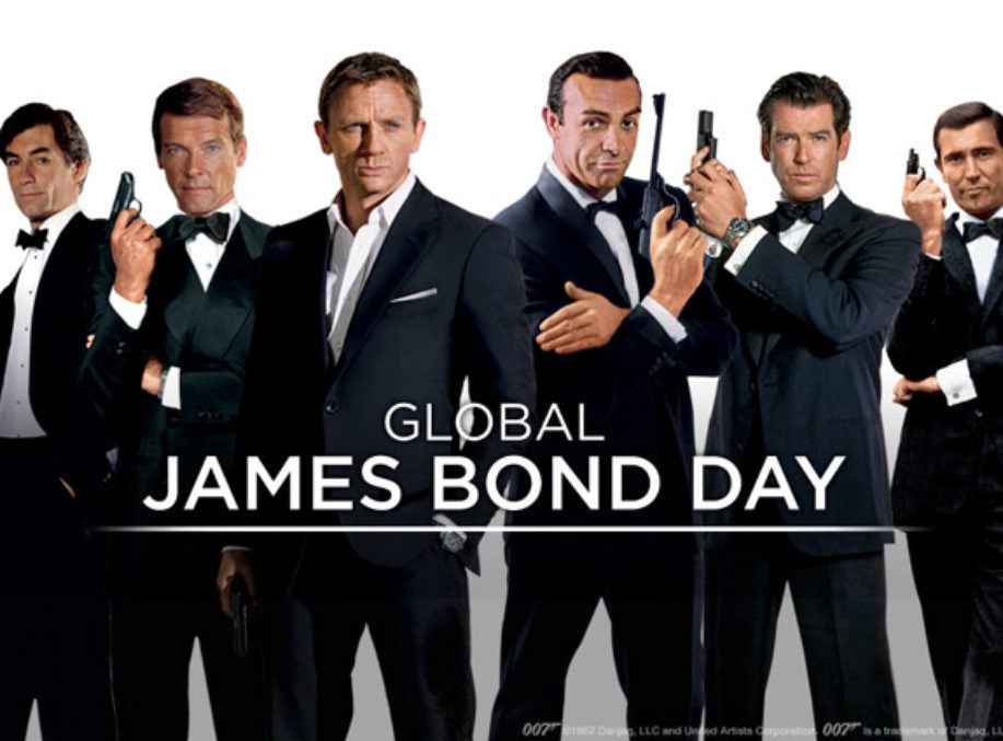 Global James Bond Day