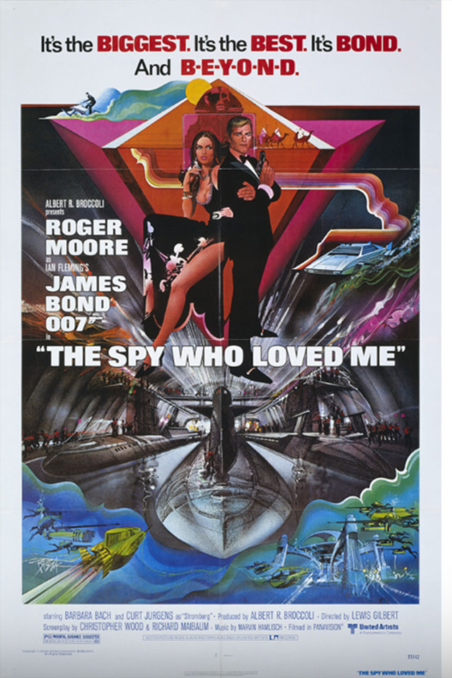 James Bond Archives 2015 The Spy Who Loved Me Throwback Chase Card #25 