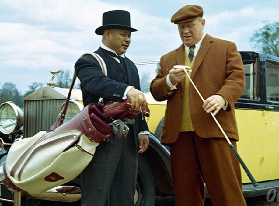 Bond And Goldfinger Golf Match