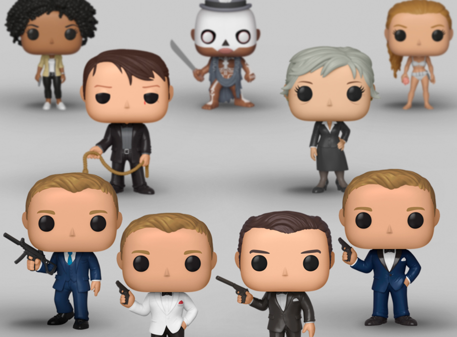 New James Bond Funko Pop! Vinyl Figures