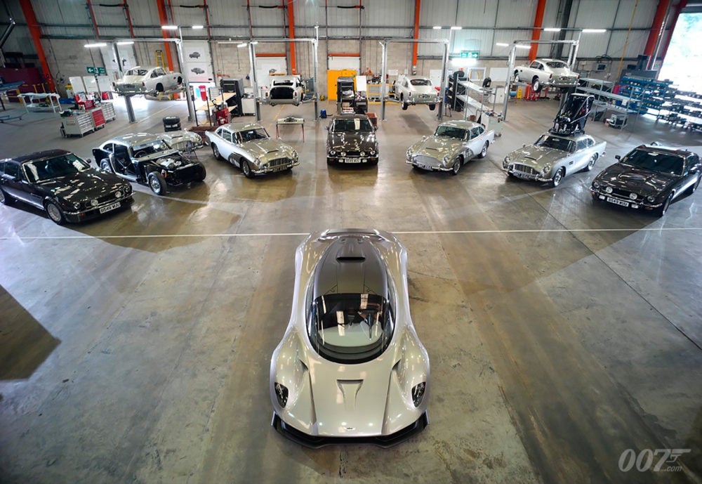 ASTON MARTIN BOND 25 CARS