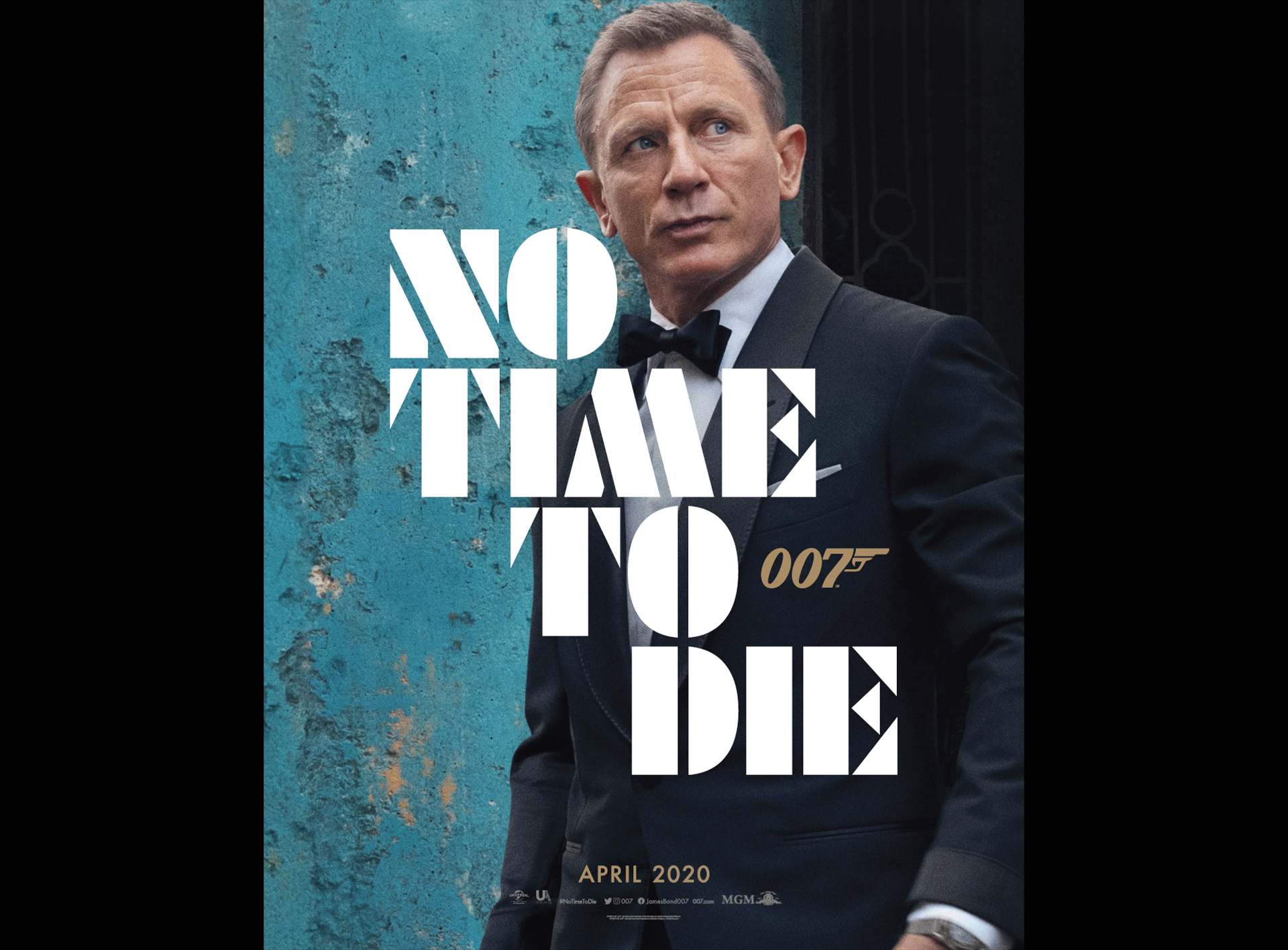 First Poster For <i>No Time To Die</i>