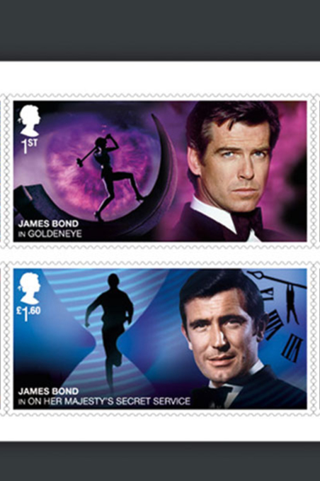 Royal Mail Reveals 007 Stamps