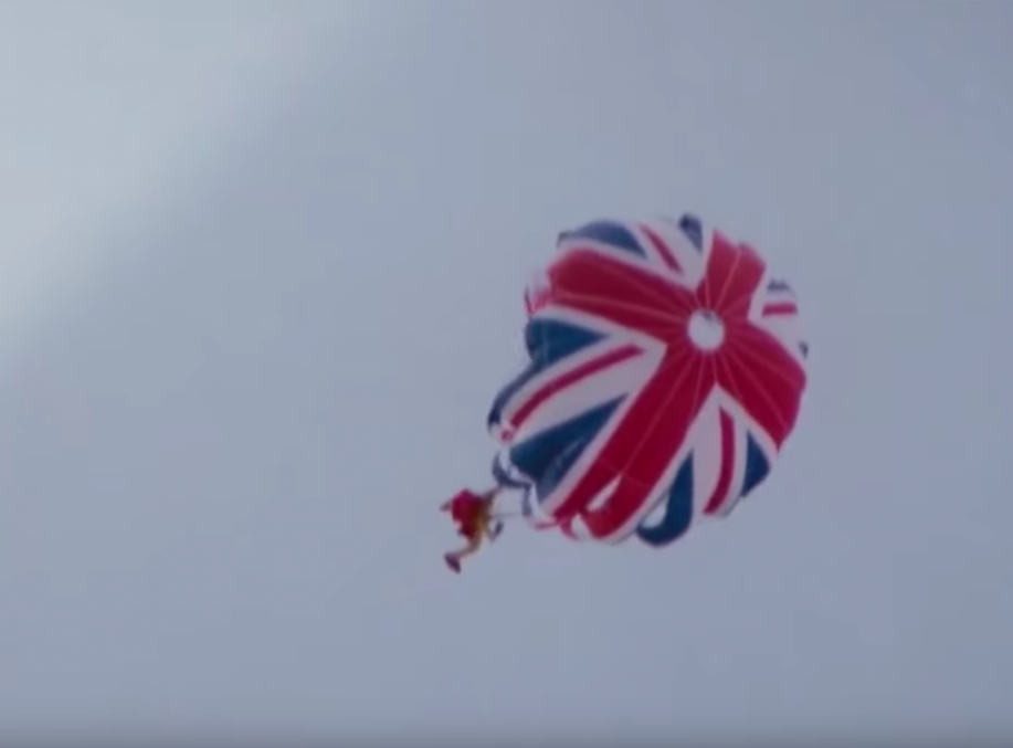 The Spy Who Loved Me Parachute Jump