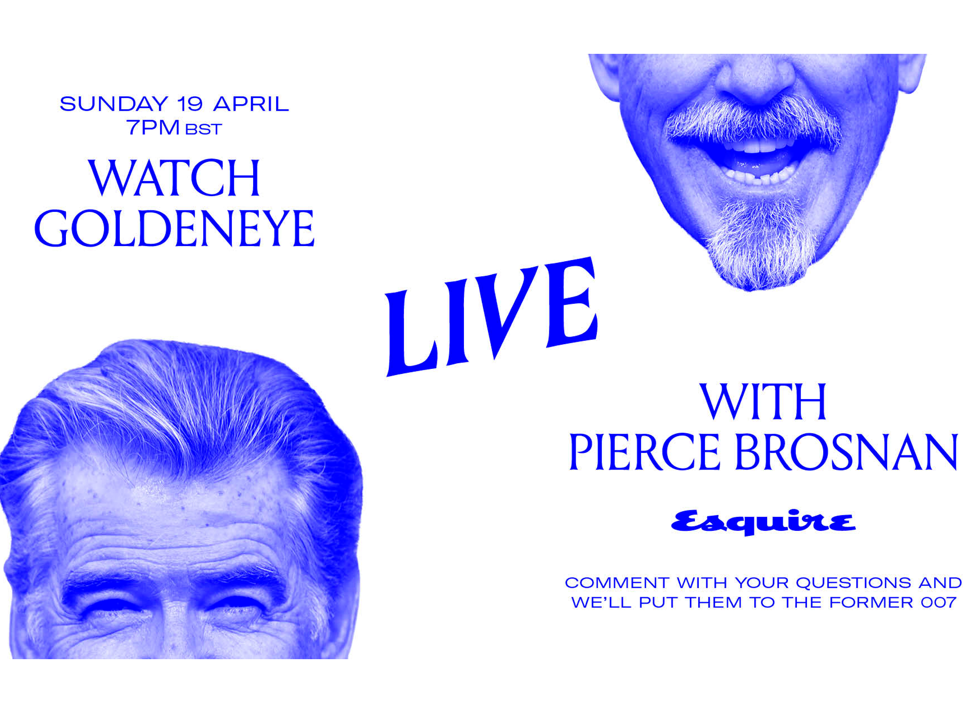<i>GoldenEye</i> Watch Along with Pierce Brosnan