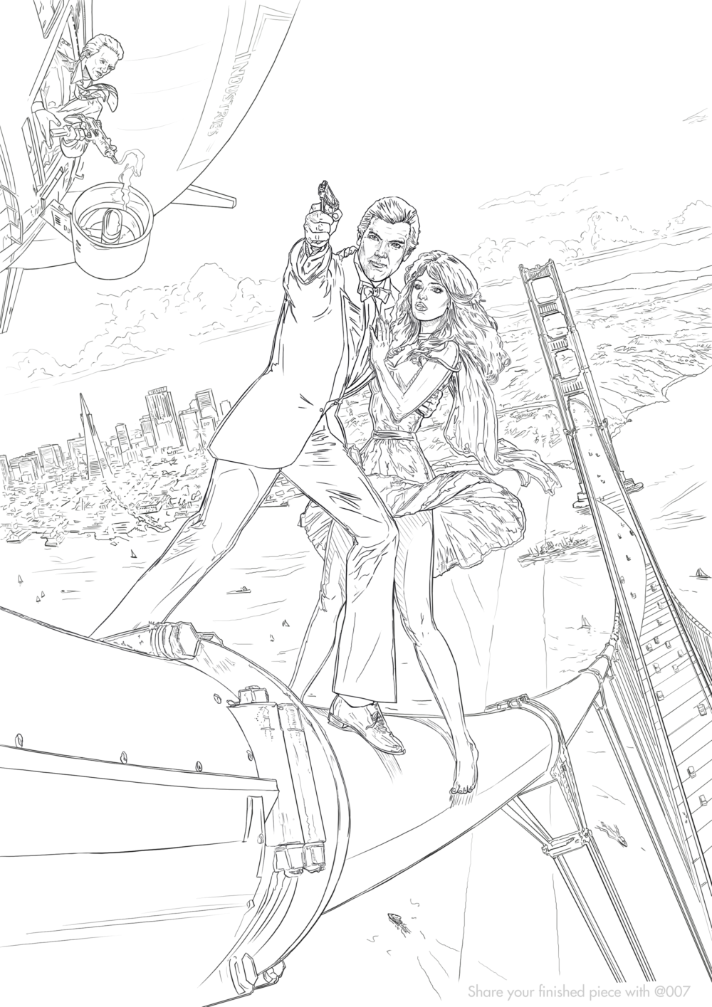 007 Colouring In