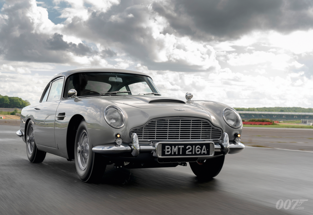 FIRST NEW DB5 ROLLS OFF THE LINE