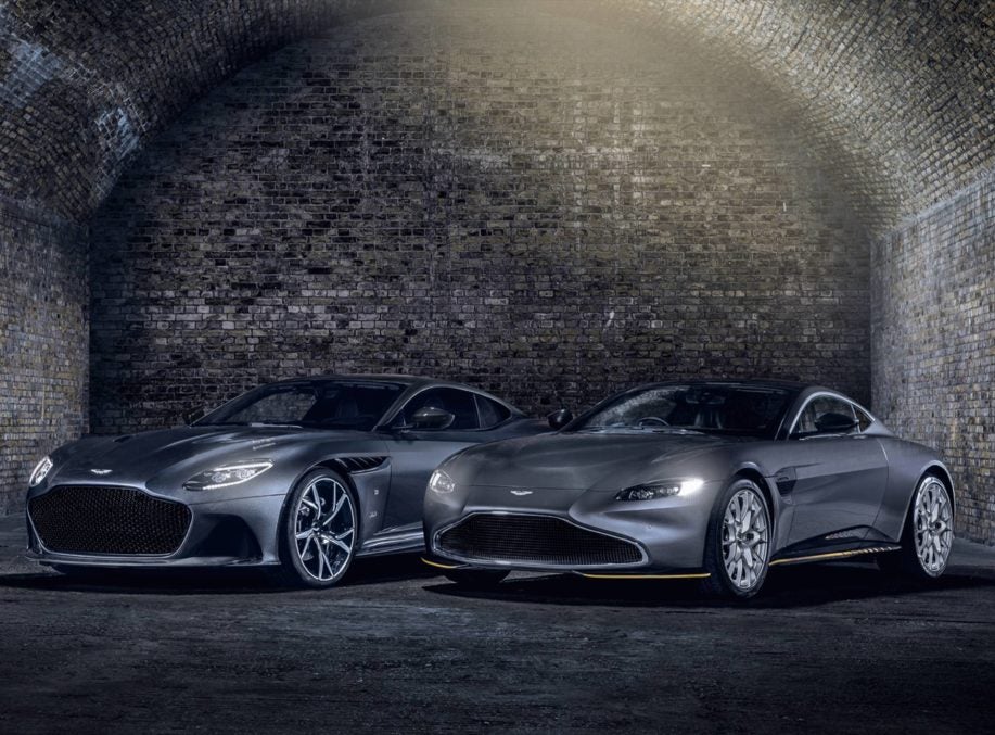 Two Aston Martin 007 Special Editions