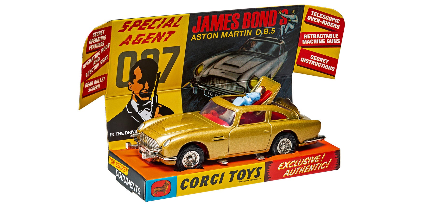 The History Of Corgi And 007