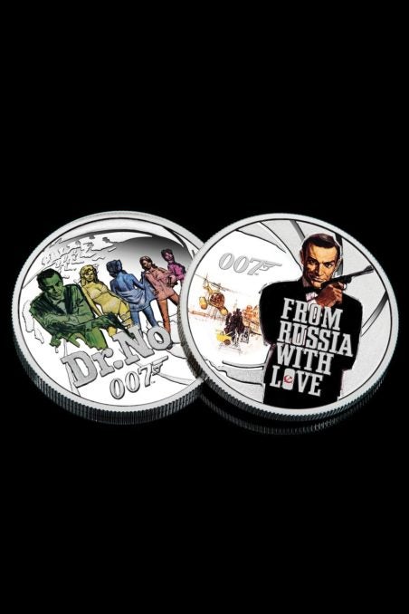 The Perth Mint James Bond 25 Coin Collection