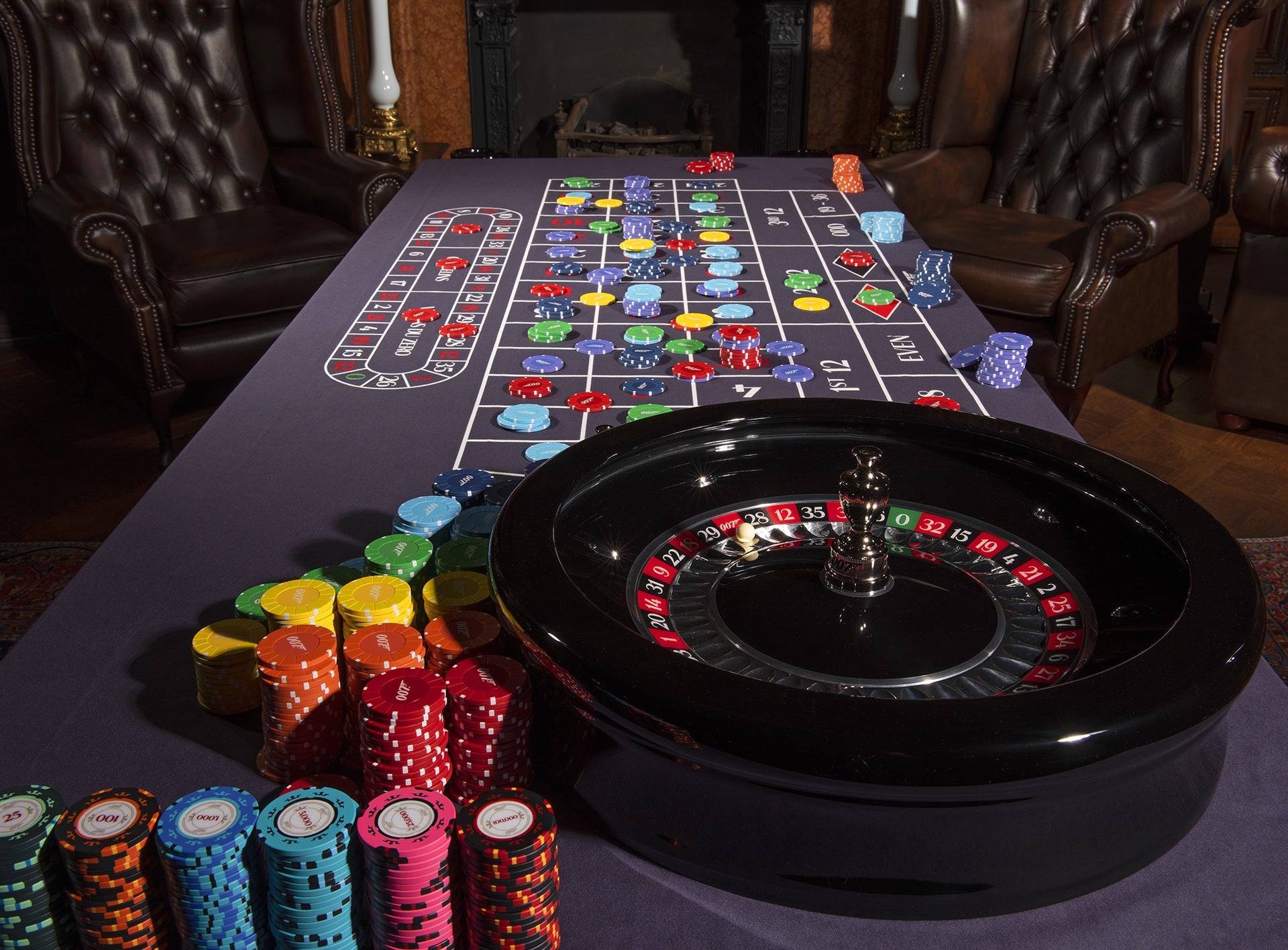 The 007 Collector’s Edition Roulette Wheel