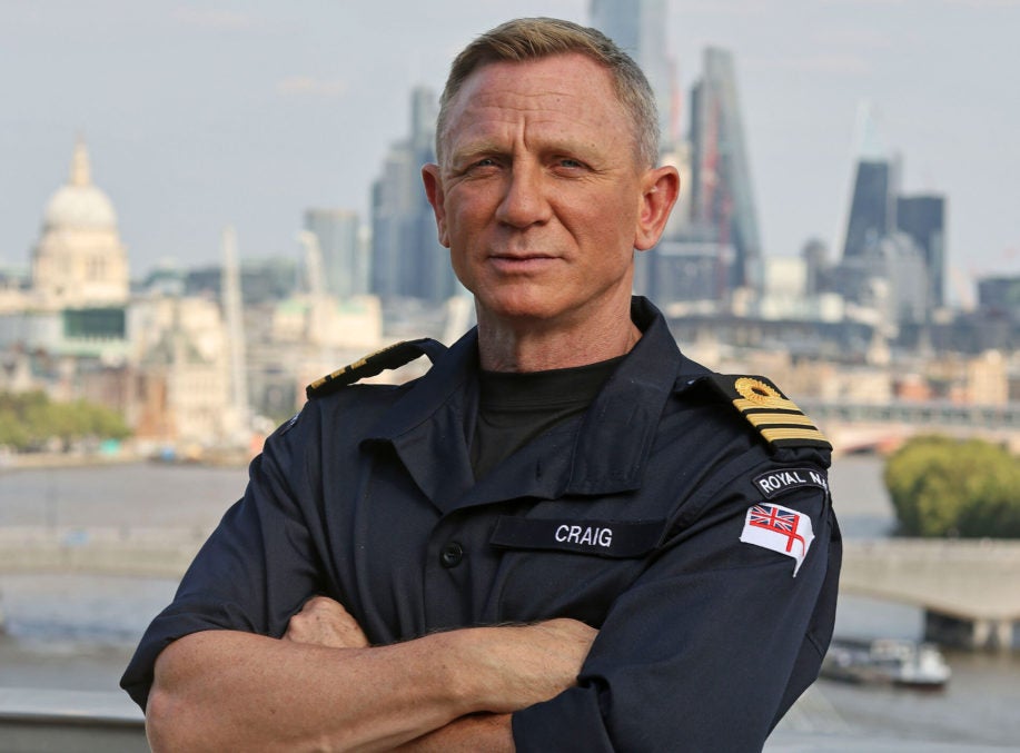 Daniel Craig Appointed Honorary Royal Navy Commander