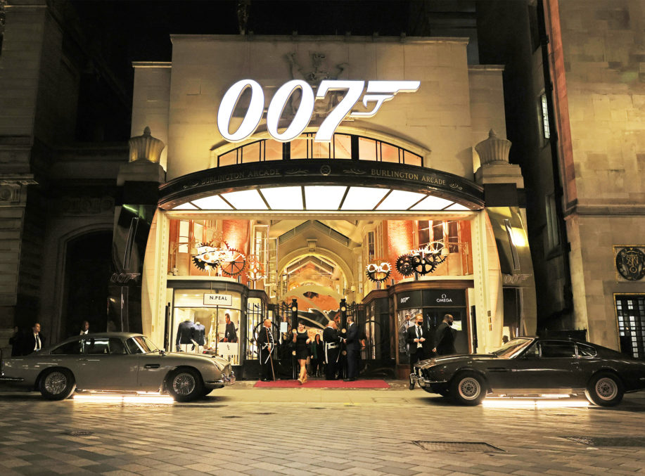 Burlington Arcade Launches 007 installation