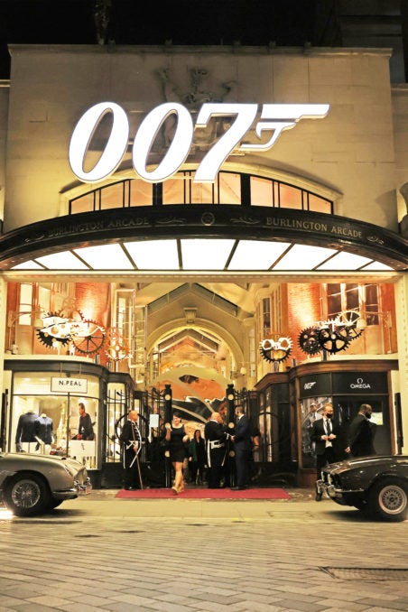 Burlington Arcade Launches 007 installation