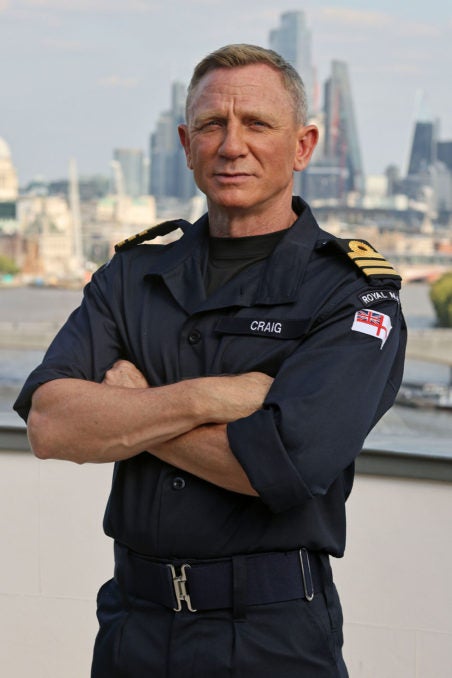 Daniel Craig Appointed Honorary Royal Navy Commander