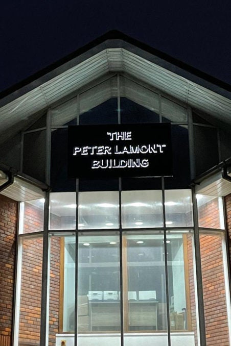 Pinewood Name Building In Honour Of Peter Lamont