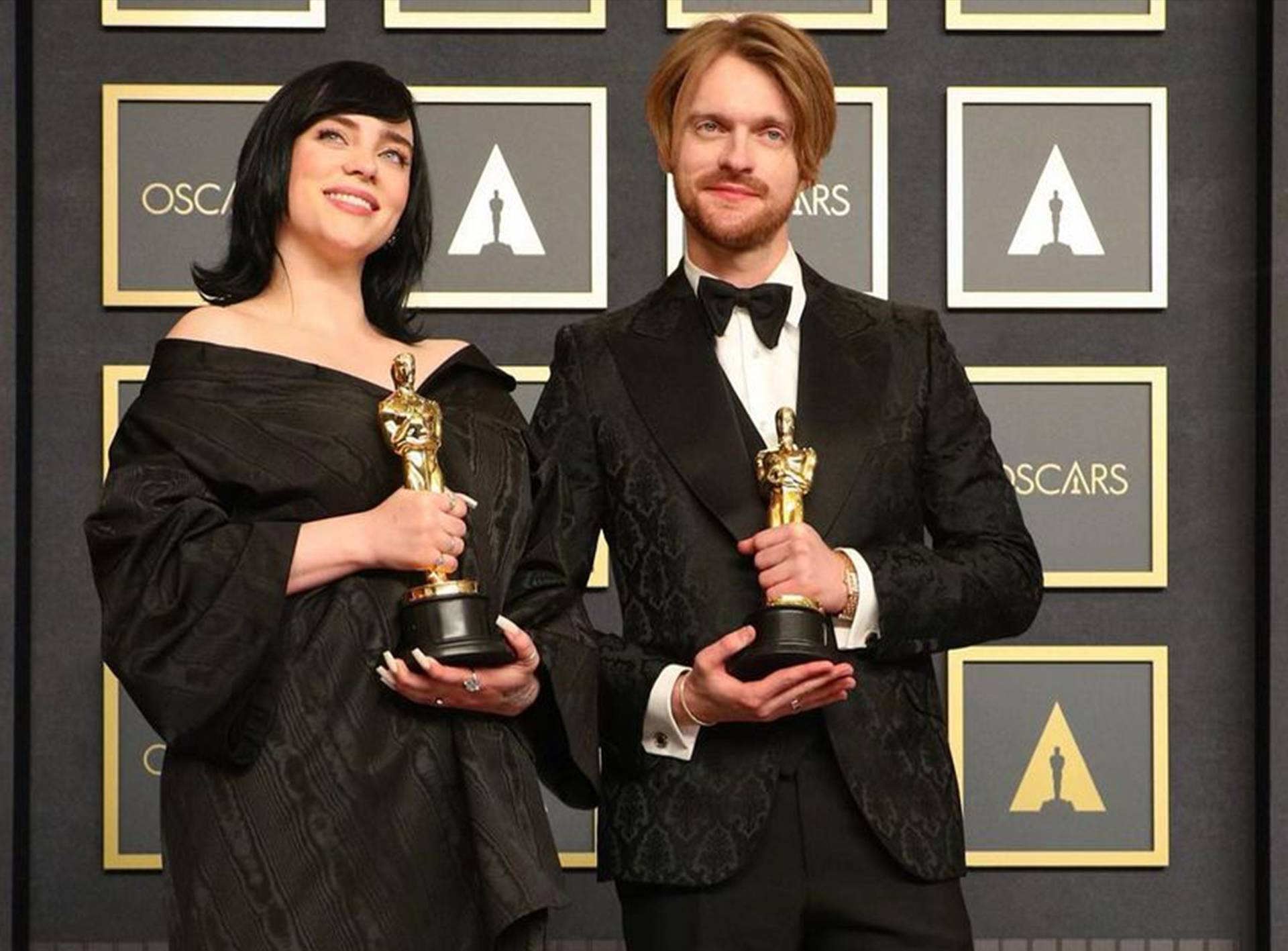 Billie Eilish and FINNEAS win Oscar for Best Song