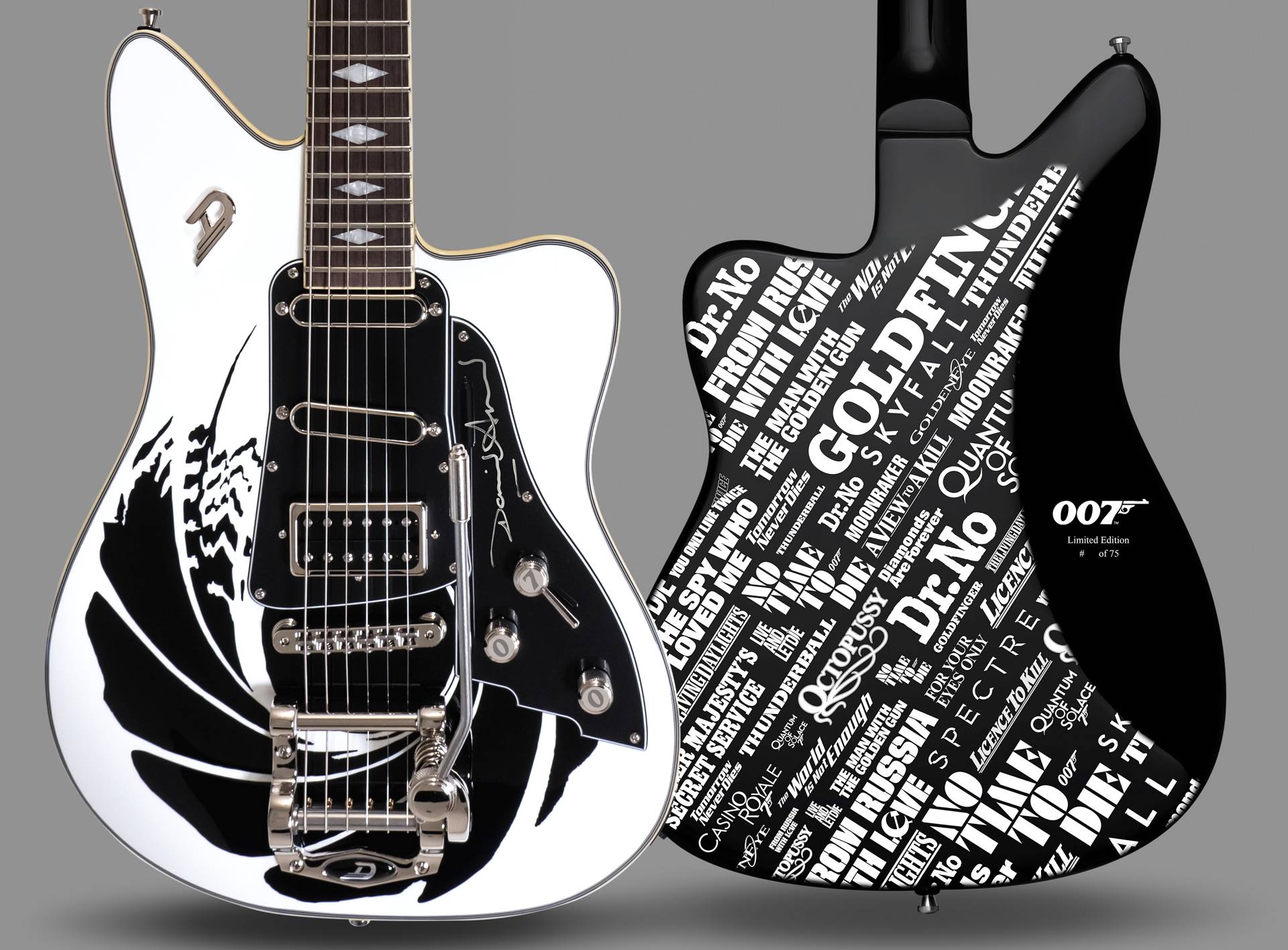 Duesenberg 007 David Arnold Edition Guitar Announced
