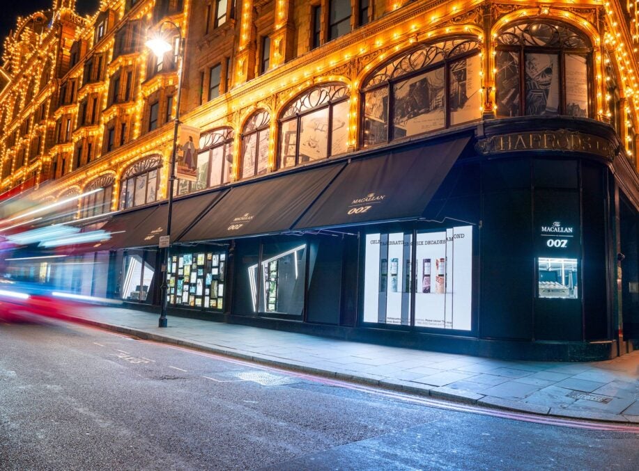 Harrods To Host 007 x The Macallan Experience