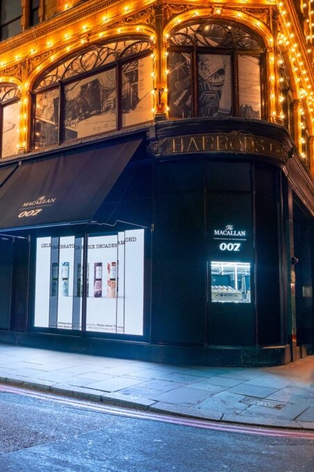 Harrods To Host 007 x The Macallan Experience