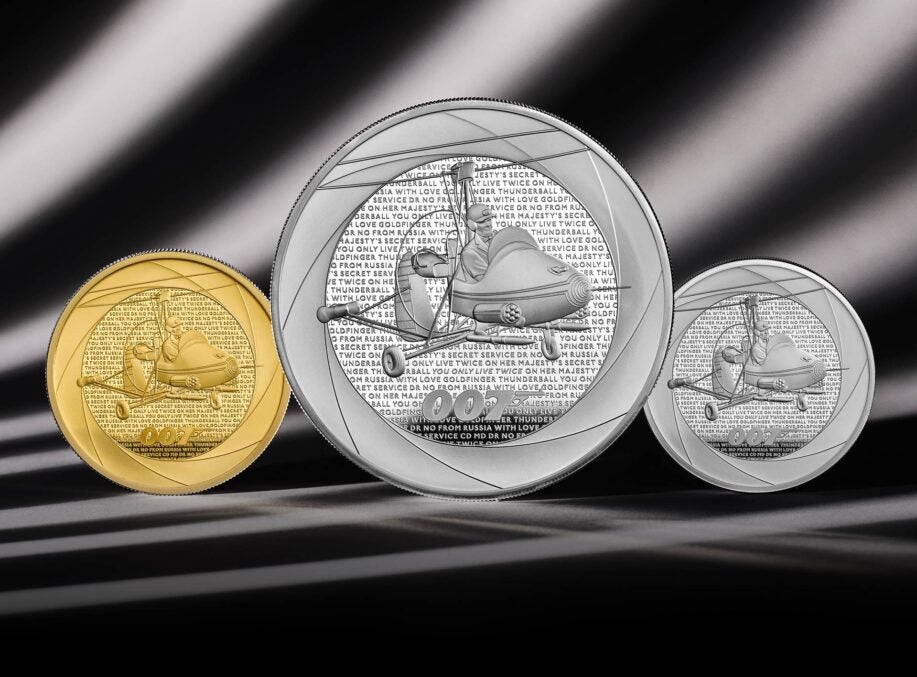 Royal Mint Six Decades Of 007 Collection