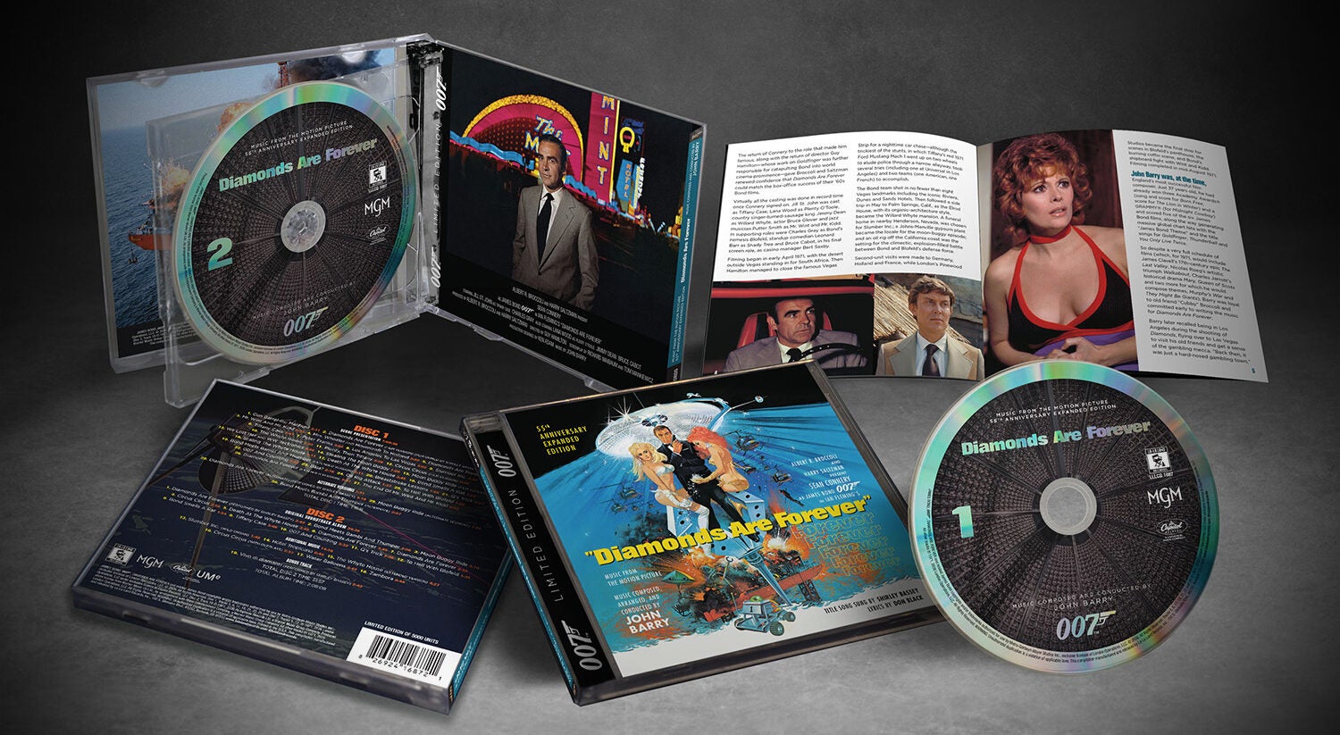 Diamonds Are Forever: 55th Anniversary Edition 2-CD Release